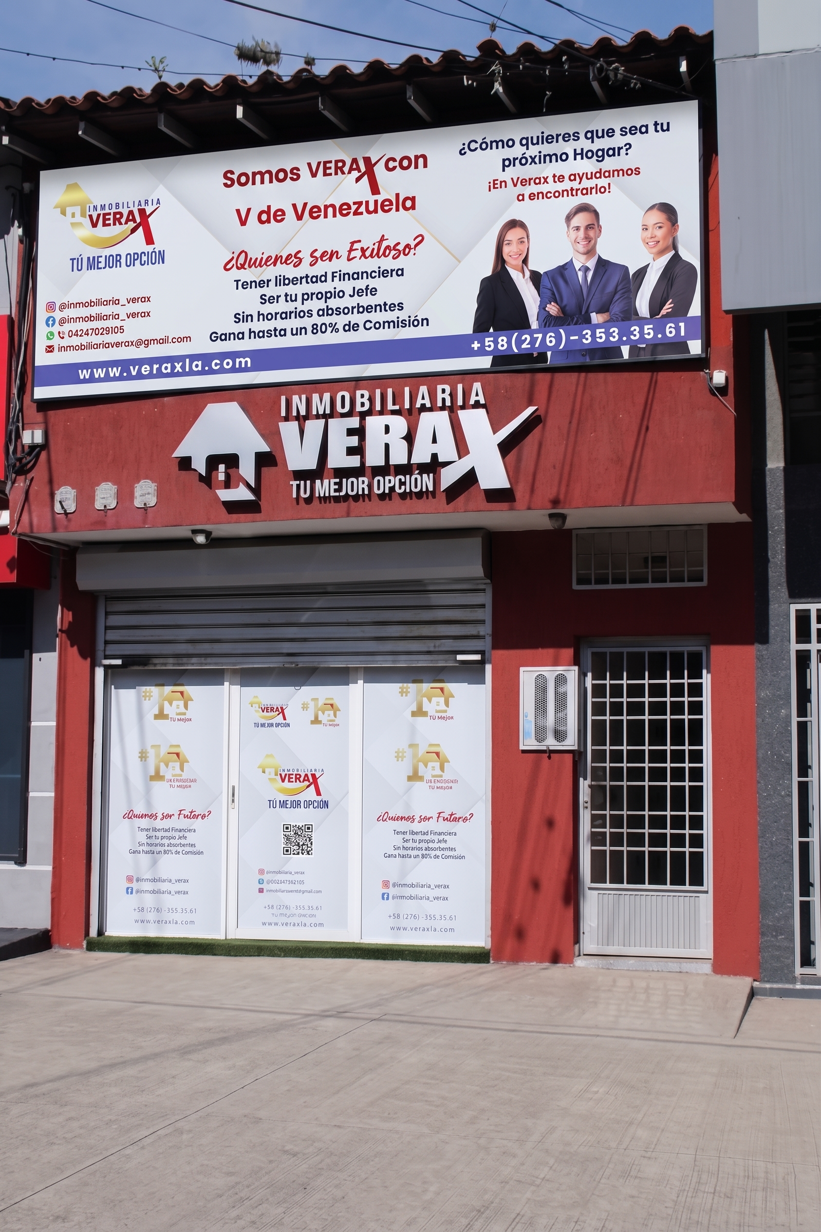 Sede de Inmobiliaria Verax en Barrio Obrero